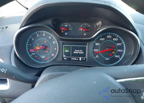 2016 Chevrolet Cruze Lt Auto из США, поврежденный, VIN 1G1BE5SMXG7273321